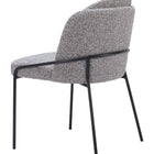 Zuo Jambi Dining Chair (Set of 2) Black & White