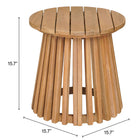 Zuo Zahara Side Table Natural