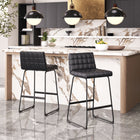 Zuo Pago Barstool (Set of 2) Black