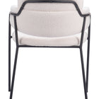 Zuo Marcel Dining Chair (Set of 2) Cream