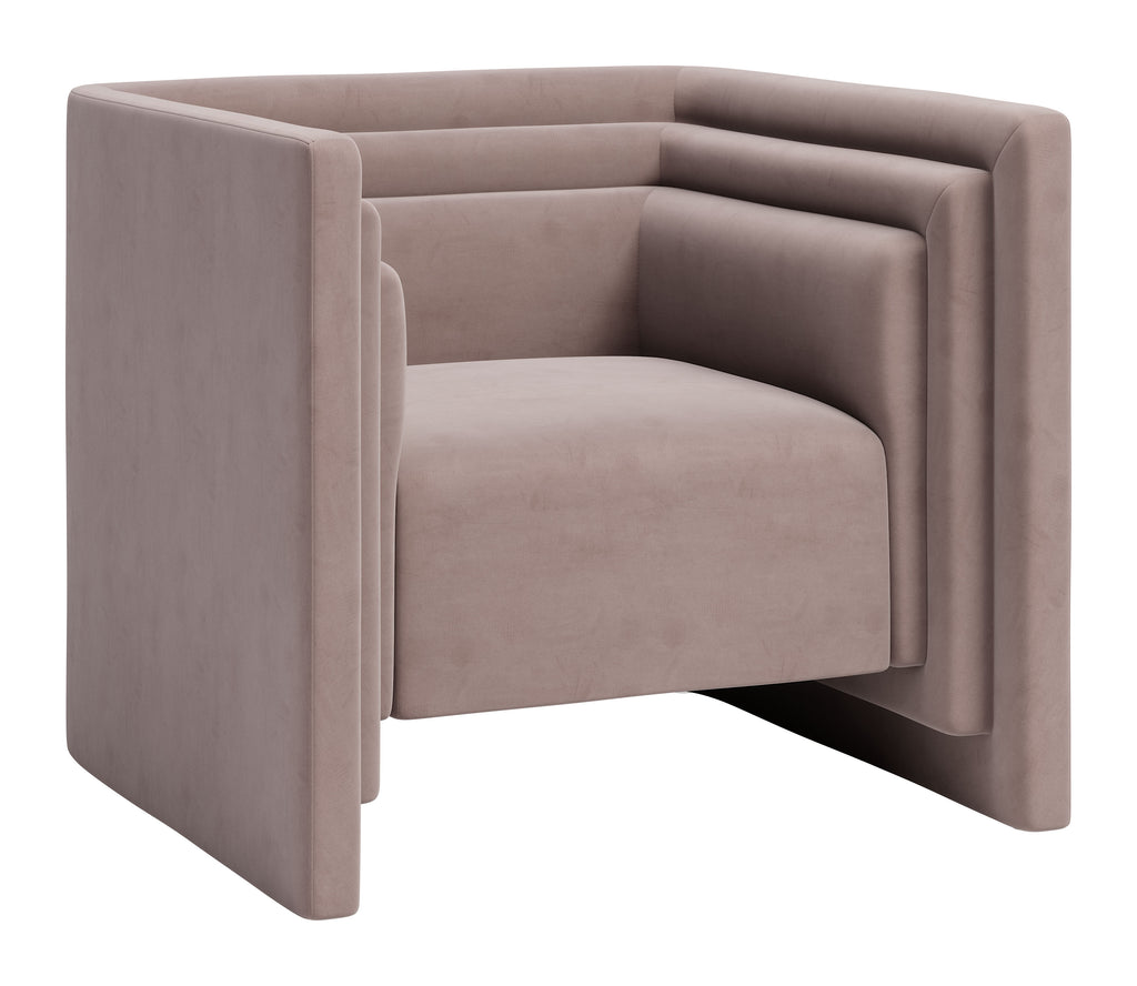 Zuo Trippel Armchair Taupe