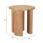 Zuo Benen Side Table Natural
