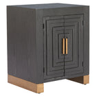 Zuo Trazo Side Table Black