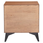 Zuo Zarif Nightstand Black & Walnut