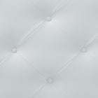 Baxton Studio Baltimore Modern and Contemporary King White Faux Leather Upholstered Headboard