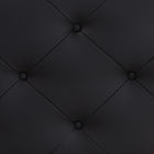 Baxton Studio Baltimore Modern and Contemporary King Black Faux Leather Upholstered Headboard