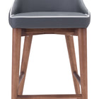 Zuo Moor Counter Stool Dark Gray