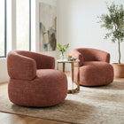 Zuo Venezia Swivel Chair Brown