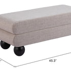 Zuo Davao Bench Gray