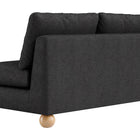 Zuo Minze Loveseat Black