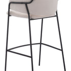 Zuo Marcel Barstool (Set of 2) Cream