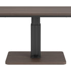 Zuo Brule Adjustable Dining Table Walnut