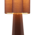 Zuo Violet Floor Lamp Brown