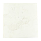Zuo Nyra Side Table White & Brass