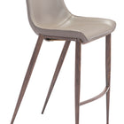 Zuo Magnus Barstool (Set of 2) Brown & Walnut