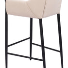 Zuo Andover Barstool Beige