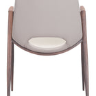 Zuo Desi Dining Chair (Set of 2) Beige & Walnut