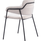 Zuo Marcel Dining Chair (Set of 2) Cream