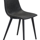 Zuo Daniel Dining Chair (Set of 2) Vintage Black