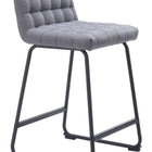 Zuo Pago Counter Stool (Set of 2) Gray