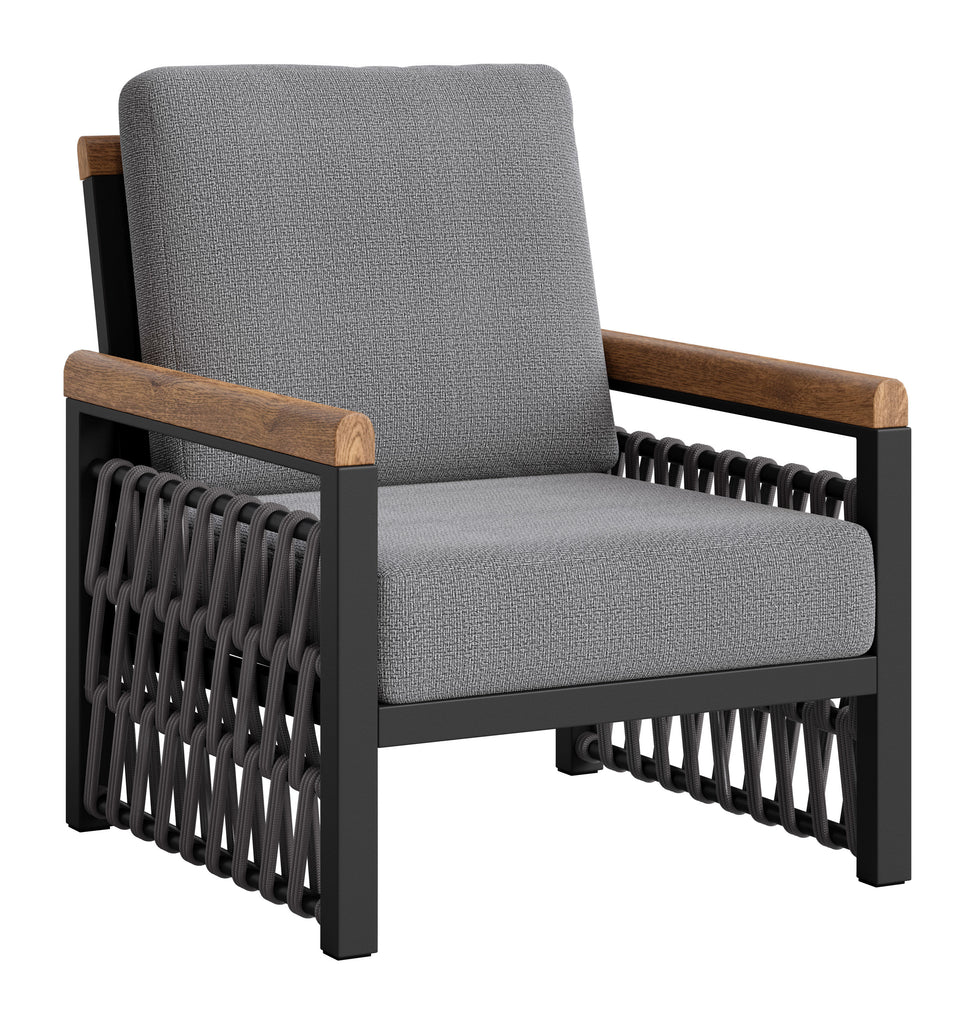 Zuo Naru Accent Chair Gray