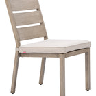 Zuo Reefline Armless Dining Chair (Set of 2) Gray