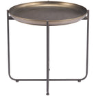 Zuo Bronson Side Table Bronze