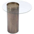 Zuo Emi End Table Antique Bronze