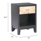 Zuo Noite Side Table Multicolor