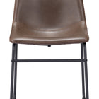 Zuo Smart Dining Chair (Set of 2) Vintage Espresso