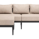 Zuo Foret Sofa Black