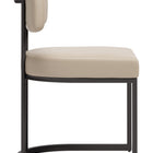 Zuo Velar Dining Chair (Set of 2) Beige & Gray