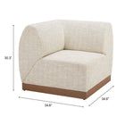 Zuo Christy Corner Chair Beige