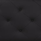 Baxton Studio Baltimore Modern and Contemporary Black Faux Leather Upholstered Twin Size Headboard