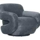 Zuo Boble Swivel Chair Storm Gray