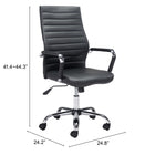 Zuo Primero Office Chair Black