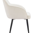 Zuo Jolie Dining Chair (Set of 2) Ivory