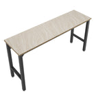 Manhattan Comfort Fortress Modern Garage Table in Charcoal Gray