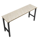 Manhattan Comfort Fortress Modern Garage Table in Dark Gray