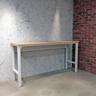 Manhattan Comfort Fortress Modern Garage Table in White