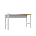 Manhattan Comfort Fortress Modern Garage Table in White