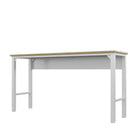 Manhattan Comfort Fortress Modern Garage Table in White