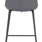 Zuo Byron Counter Stool Gray