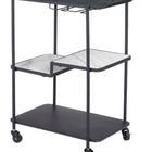 Zuo Constanza Bar Cart Black