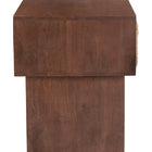 Zuo Amaria Nightstand Natural & Walnut