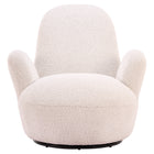 Zuo Lunet Swivel Chair Ivory