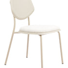 Zuo Zeal Dining Chair (Set of 4) Light Gray