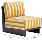 Zuo Shoreline Accent Chair Yellow
