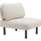 Zuo Aperto Accent Chair Beige