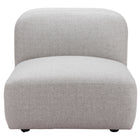 Zuo Biak Middle Chair Gray